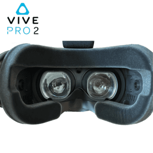 HTC Pro 2 Vive focus en los ojos