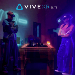 Chica en VR HTC Vive XR Elite Personajes