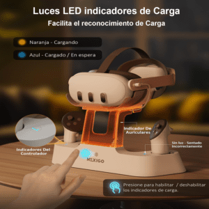 NexiGO facilita su utilidad con los Indicadores LED