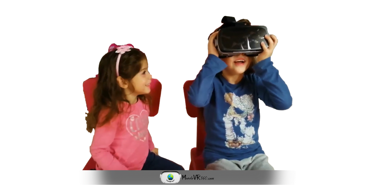 niños disfrutando de vr nintendo switch